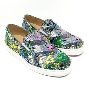 Brand New Christian Louboutin Pik Boat Woman Flat